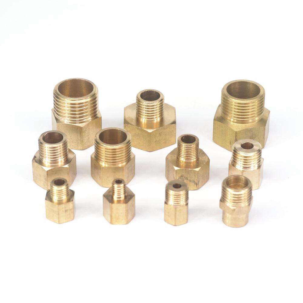 Compression Fitting Brass - LOT 2 Reducerende M10x1 Vrouwelijke -