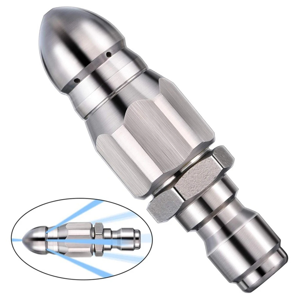 Drain Pipe Clip - Waterstraal Hogedruksproeier Nozzle Schoon Riool 1/4