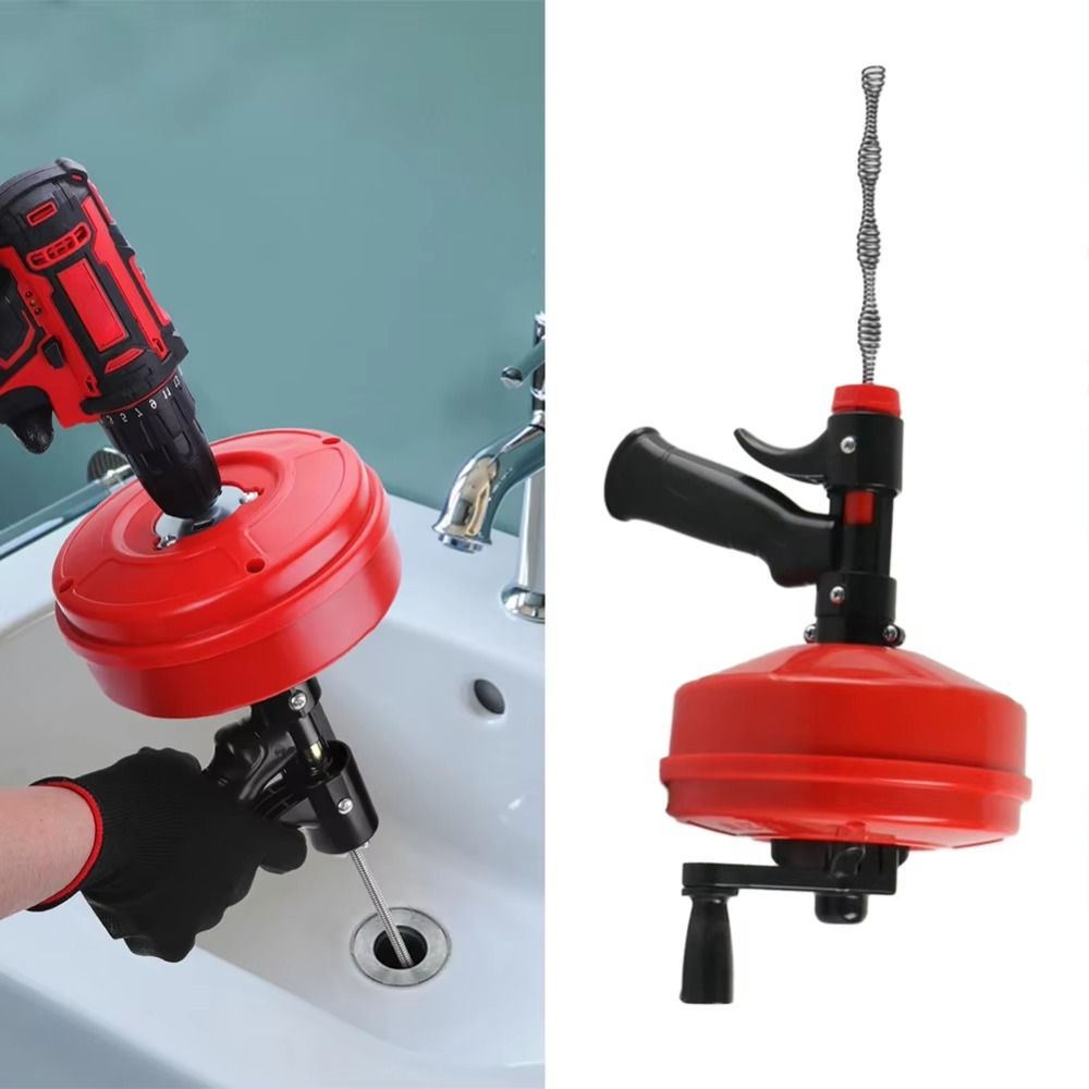 Drain Snake Flexible - Professionele afvoerontstopper, flexibele buisreinigingsmachine, handmatig/elektrisch, snel,