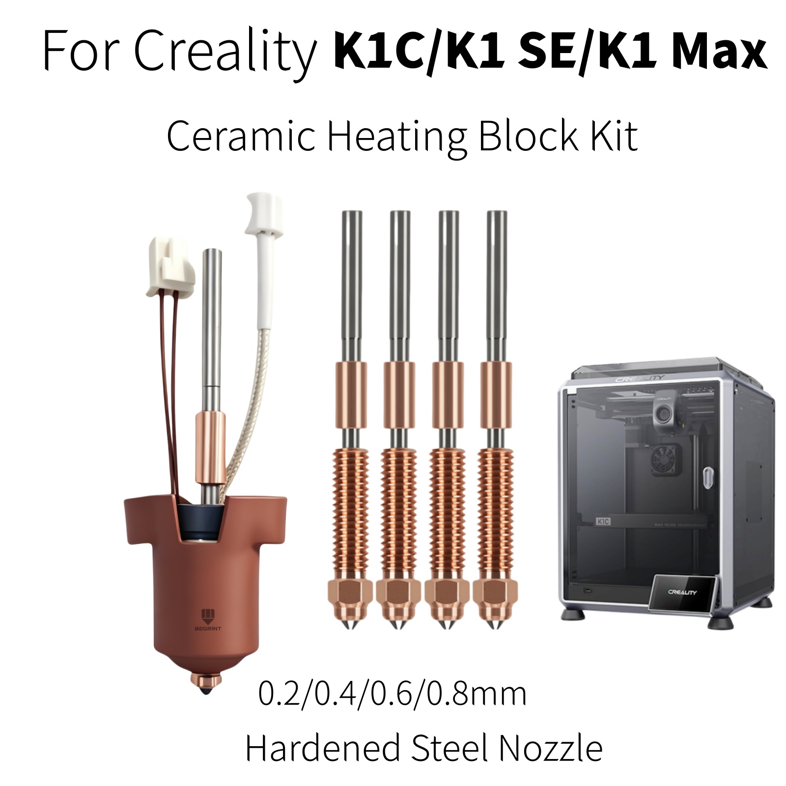 Creality Printer K1 - Voor Creality K1C K1 MAX Hotend
