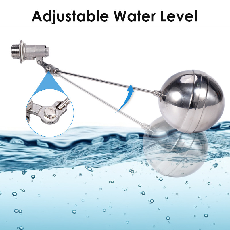 DN15/20/25 Verstelbare Vlotter - Float Ball Valve recensie en prijs
