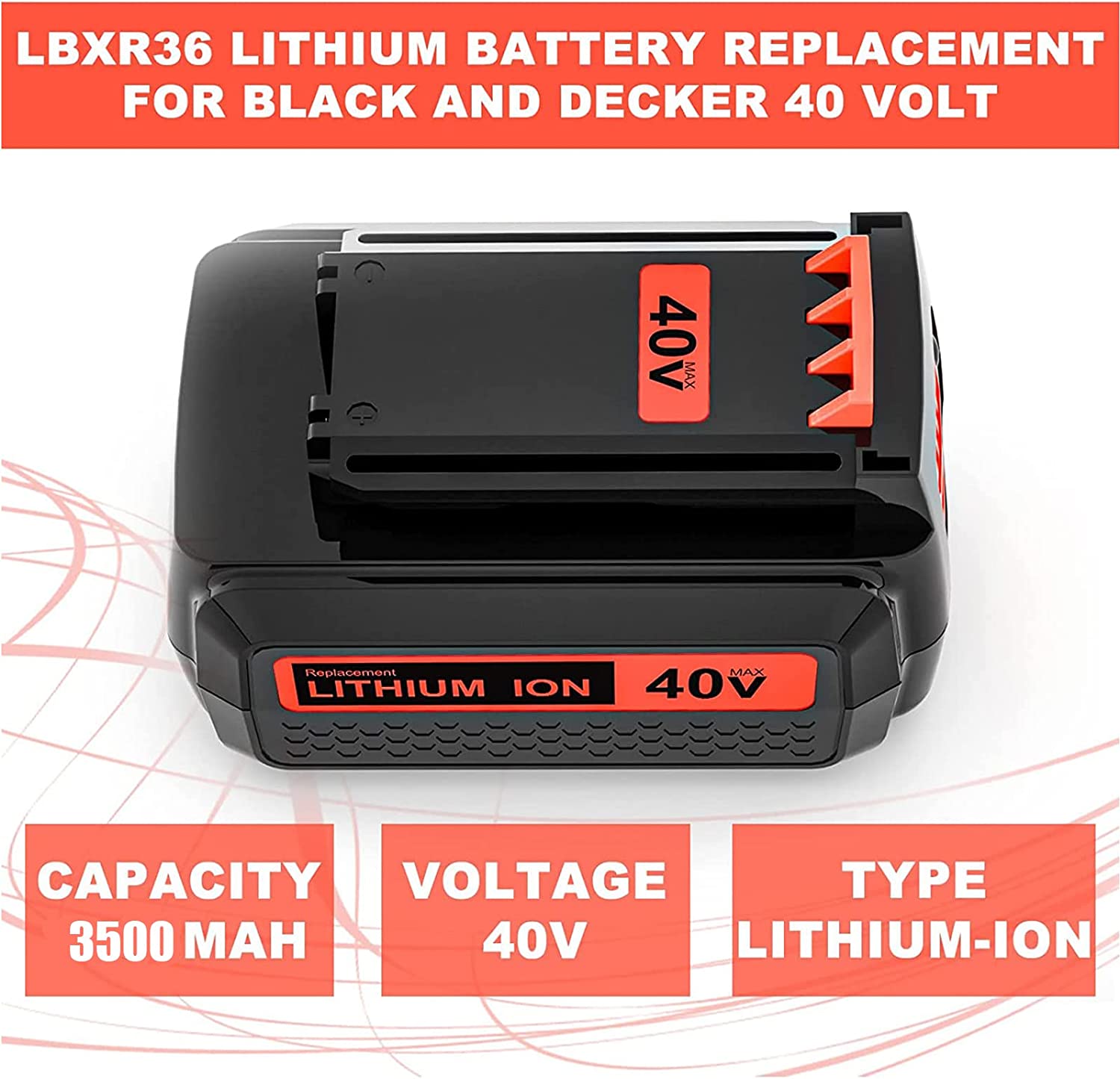 36V/40V 3.5Ah vervangende batt - Black+Decker Tool Cordless recensie en prijs