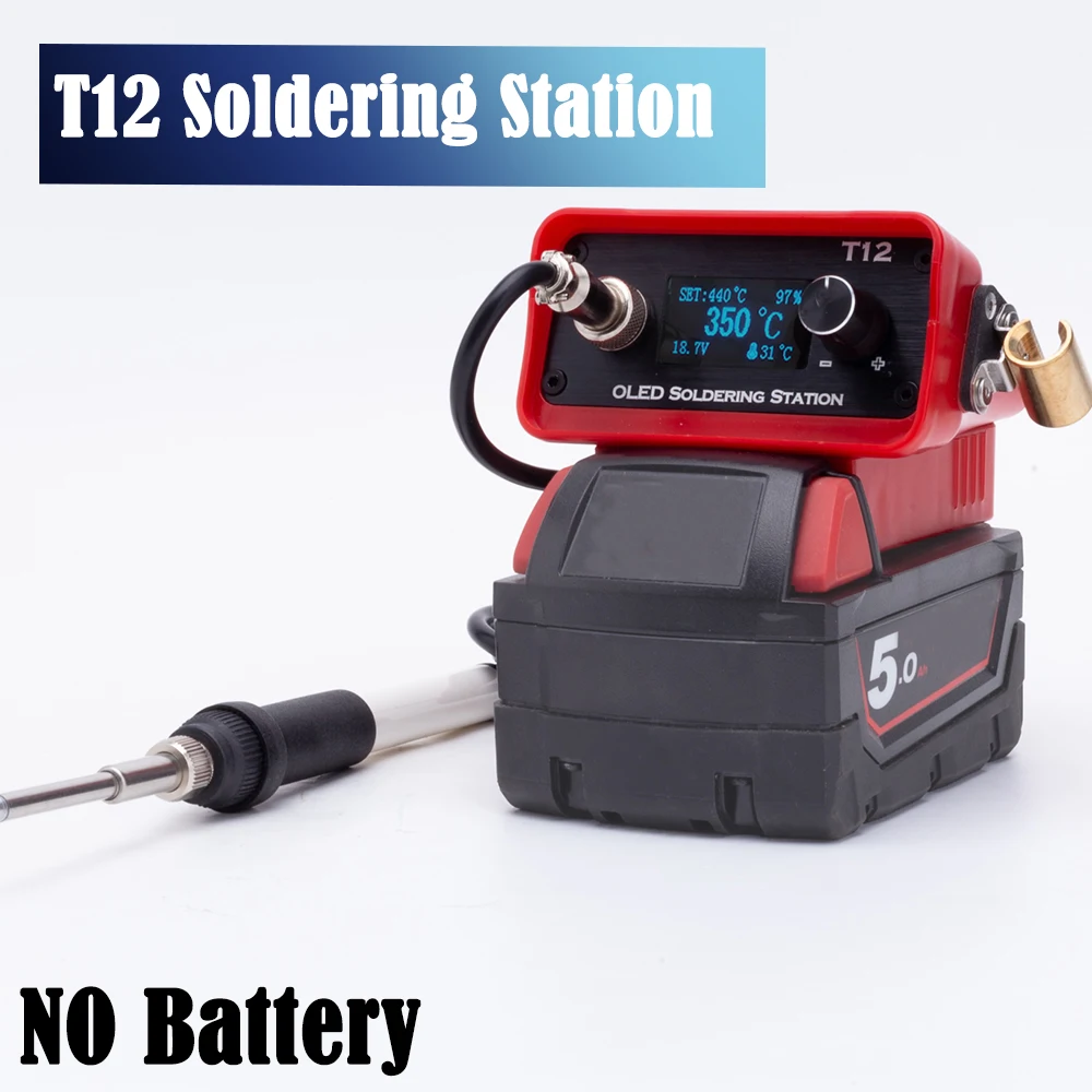 OLED T12 Draadloze Soldeerbout - Milwaukee Drill M12 Fuel recensie en prijs