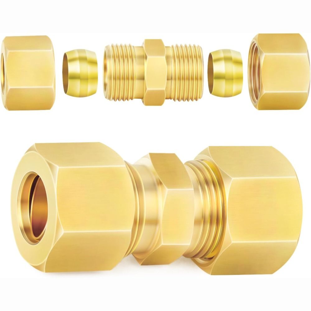 Adapter Messing Messing compre - Compression Fitting Brass recensie en prijs