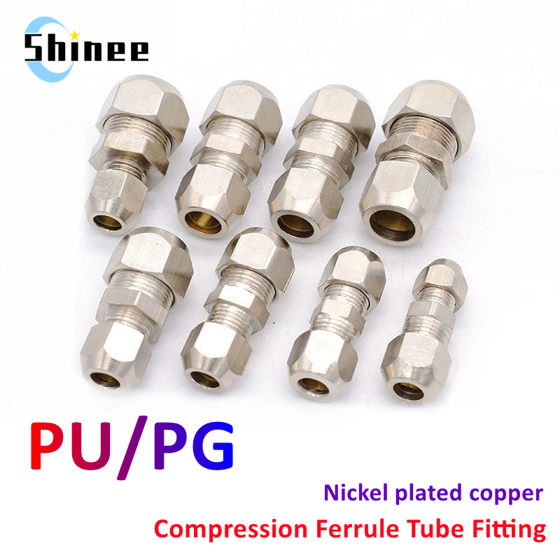 Compressiehuls buisfitting 4 6 - Compression Fitting Brass recensie en prijs