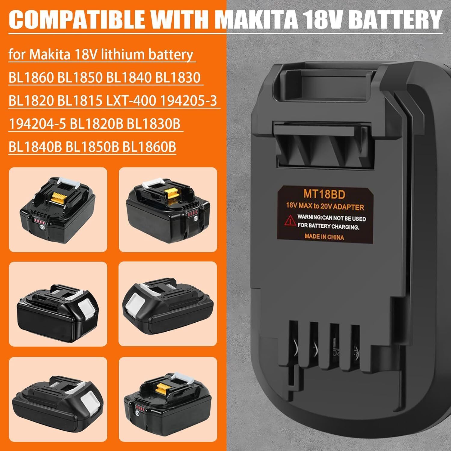 Converter voor Makita naar Bla - Black+Decker Tool Cordless recensie en prijs